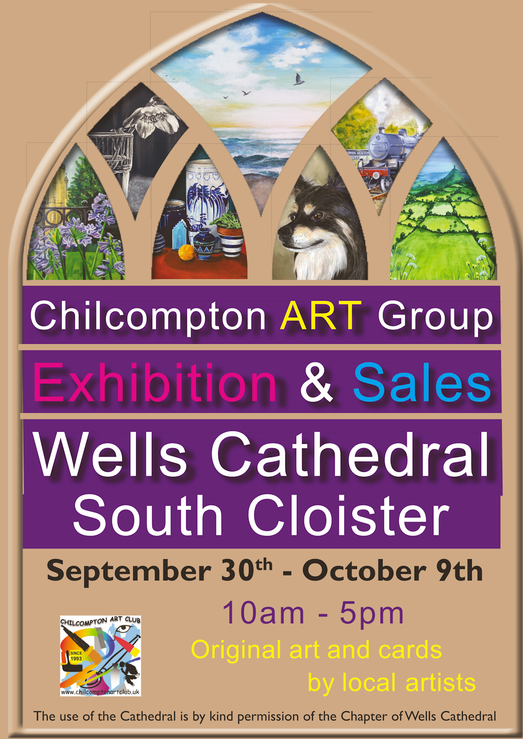 chilcompton wells poster 2024 10x8 